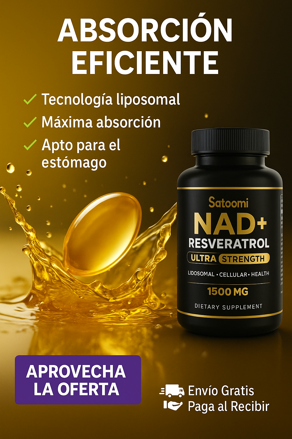 SATOOMI NAD + RESVERATROL